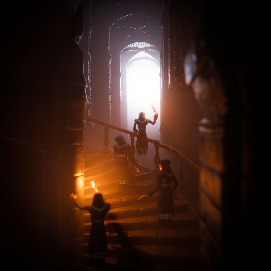 exploring the wizard's lair